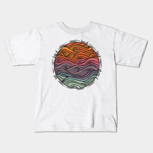 Rumbling Earthquake, Rolling with Difficulty Kids T-Shirt